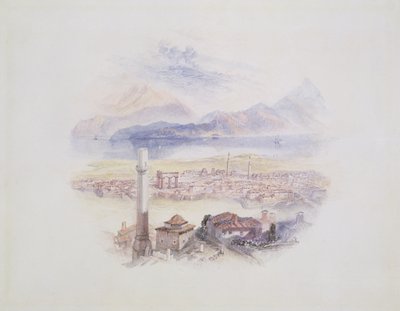 Corinth, from the Acropolis (Illustration from 